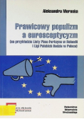 Prawicowy populizm a eurosceptycyzm
