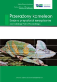 Przerażony kameleon