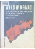 Wieś w ogniu eksterminacja wsi polskiej w okresie okupacji hitlerowskiej