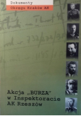 Akcja " BURZA" w inspektoracie  AK Rzeszów