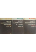 Zarys matematyki wyższej Tom 1 do 3