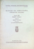 Klucze do oznaczania owadów Polski  Część XIX