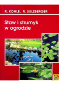 Staw i strumyk w ogrodzie