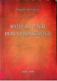 Wstęp do nauki prawa podatkowego