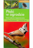 Ptaki w ogrodzie