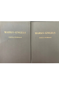 Marks Engels Dzieła wybrane Tom 1 i 2, 1949 r.