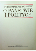 Wprowadzenie do nauki o państwie i polityce