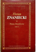 Pisma filozoficzne Tom 1