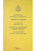 Posynodalna Adhortacja Apostolska Verbum Domini