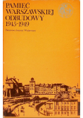 Pamięć Warszawskiej Odbudowy 1945 - 1949