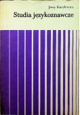 Studia językoznawcze