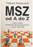 MSZ ad A do Z