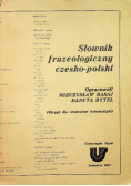 Słownik frazeologiczny czesko - polski
