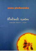 Niebieski sweter