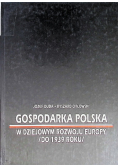 Gospodarka polska w dziejowym rozwoju Europy (do 1939 roku)