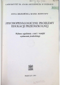 Psychopedagogiczne problemy edukacji przedszkolnej