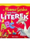 Mama Gąska uczy dzieci literek