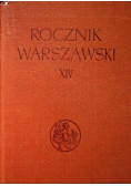 Rocznik Warszawski XIV