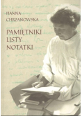 Chrzanowska Pamiętniki listy notatki