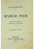 Słowacki wybór pism reprint z 1906 r