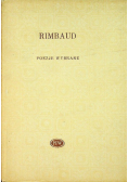 Rimbaud Poezje wybrane