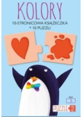 Kolory. Książeczka + 10 puzzli