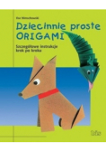 Dziecinne proste origami