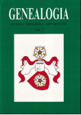 Genealogia studia i materiały historyczne Tom 7