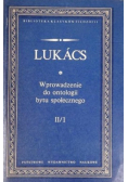 Wprowadzenie do ontologii bytu społecznego Tom II Częśc 1