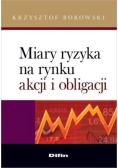 Miary ryzyka na rynku akcji i obligacji
