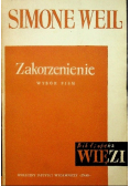 Zakorzenienie Wybór pism