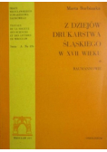 Z dziejów drukarstwa śląskiego w XVII wieku