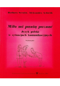 Miło mi panią poznać Język polski w sytuacjach komunikacyjnych