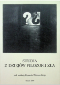 Studia z dziejów filozofii zła