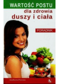 Wartość postu dla zdrowia i duszy Poradnik