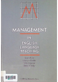 Management in english language teaching