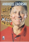 Ręka noga mózg na ścianie