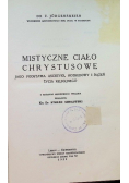 Mistyczne ciało chrystusowe 1939r