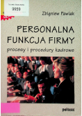 Personalna funkcja firmy