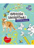 Zwierzęta domowe Łamigłówki z naklejkami