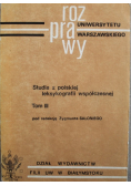 Studia z polskiej leksykografii współczesnej
