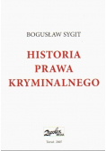 Historia prawa kryminalnego