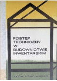 Postęp techniczny w budownictwie inwentarskim