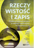 Rzeczywistość i zapis