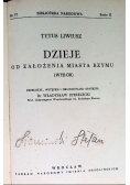 Dzieje od założenia miasta Rzymu