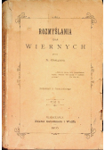 Rozmyślania dla wiernych Tom II 1895 r