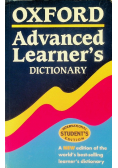 Oxford Advanced Learners Dictionary