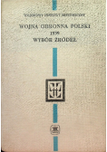 Wojna obronna Polski 1939 Wybór źródeł