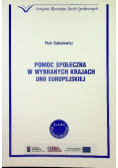 Pomoc społeczna w wybranych krajach Unii Europejskiej