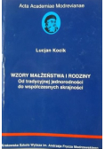 Wzory małżeństwa i rodziny